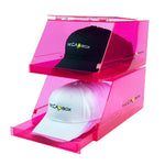 The Clear Glasshouse CapBox Hat Rack Stackable Baseball Cap Storage